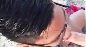 Sucking Dick on the Beach