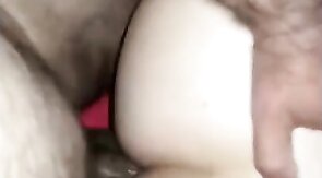 Daddy Bear Anal with Young Amateur