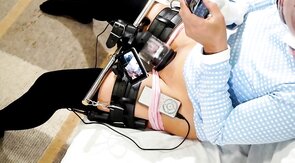 Cyclone Crossdresser Plays with Sex Toy