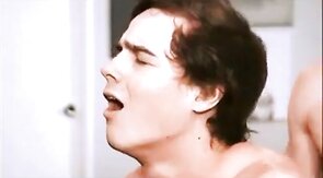 Big Cock Amateur Fucks Buddy, Reaches Around for Gaping Hole