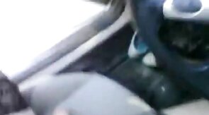 Crossdresser bear jerking off outdoors in nylons