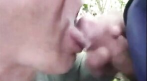 Sucking Cock in the Woods