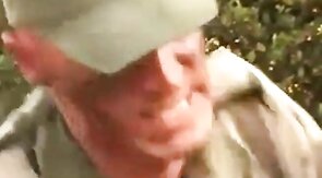 Big-Cock Military Blowjob