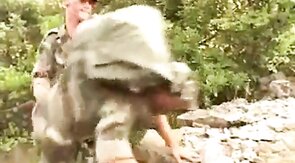 Big-Cock Military Blowjob