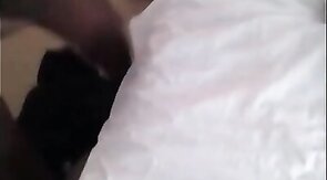 Big Black Cocks in a 3way Crossdresser Blowjob Bukkake