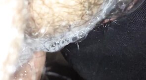 Sucking and Playing with My Friend's Cum