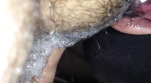 Sucking and Playing with My Friend's Cum