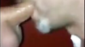 Glory Hole Big Cock Blowjob With Cum