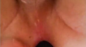 Twink Gapes with Dildo