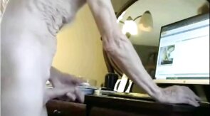 Skinny Grandpa Strokes