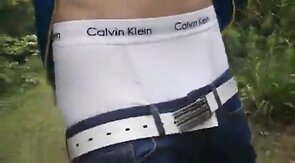 Outdoor Twink Amateur Sagg-Vid