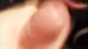 Black Twink Swallows White Cum in Interracial Blowjob