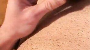 German Twink Edging, Moaning, and Sperm Release