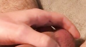 German Twink Edging, Moaning, and Sperm Release