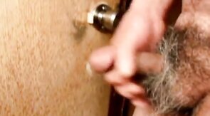 Mature Japanese Man Strokes Small Cock to Orgasm