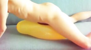 Twink Humps Yellow Balloon to Cum