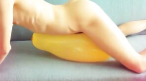 Twink Humps Yellow Balloon to Cum