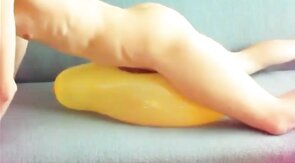 Twink Humps Yellow Balloon to Cum
