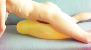 Twink Humps Yellow Balloon to Cum