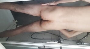 Big-Cock Twink Spreads Ass and Jerks Off