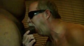Deep Throating a Big Black Cock