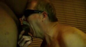 Deep Throating a Big Black Cock