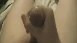 Filling a Condom with a Big Load