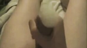 Filling a Condom with a Big Load