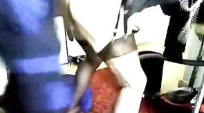 Bareback Blowjob with a Crossdresser