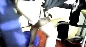 Bareback Blowjob with a Crossdresser