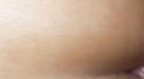 Crossdresser creams my ass during anal