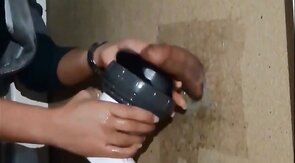 Glory Hole Amateur Takes on Big Cocks