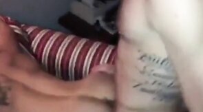 Hunk Fucks His BF Bareback