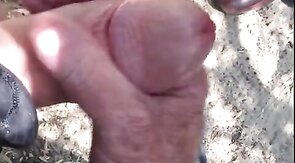Old Men Wank Young Cock Outdoors