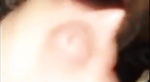 Black Twink Swallows White Cum in Interracial Blowjob