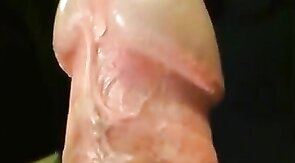 Precum Frenulum Orgasm Massage for Amateur Man