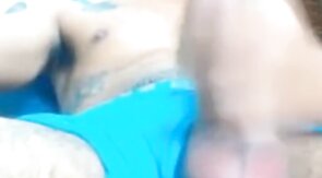 Big-Cock Latin Twink Shows Off on Webcam