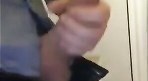 Str8 Amateur Strokes His Huge Dick