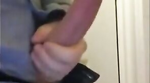 Str8 Amateur Strokes His Huge Dick