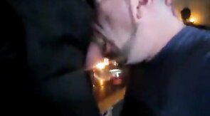 Amateur Daddy Swallows Big Cock in Suit