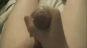 Filling a Condom with a Big Load