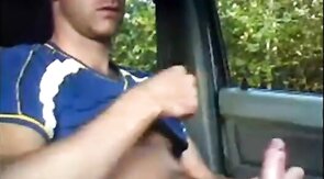 Naked Car Montage, Outdoor Masturbation Solo