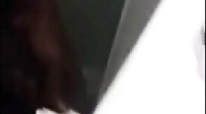 Big Black Cock Masturbation at Work