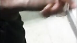 Big Black Cock Masturbation at Work