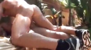 Muscle Hunks Outdoor Fuck Session