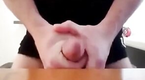 Twink Handjob: Massive Cum Load!