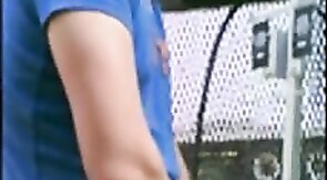 Home Depot Bear Jacks Off in the Garden Center