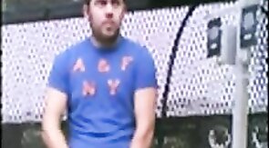 Home Depot Bear Jacks Off in the Garden Center