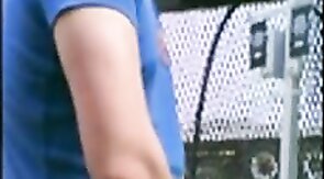 Home Depot Bear Jacks Off in the Garden Center