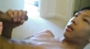 Asian Twink Rides Dildo For Huge Orgasm